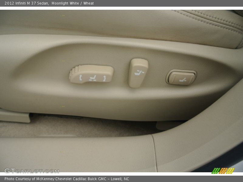 Moonlight White / Wheat 2012 Infiniti M 37 Sedan