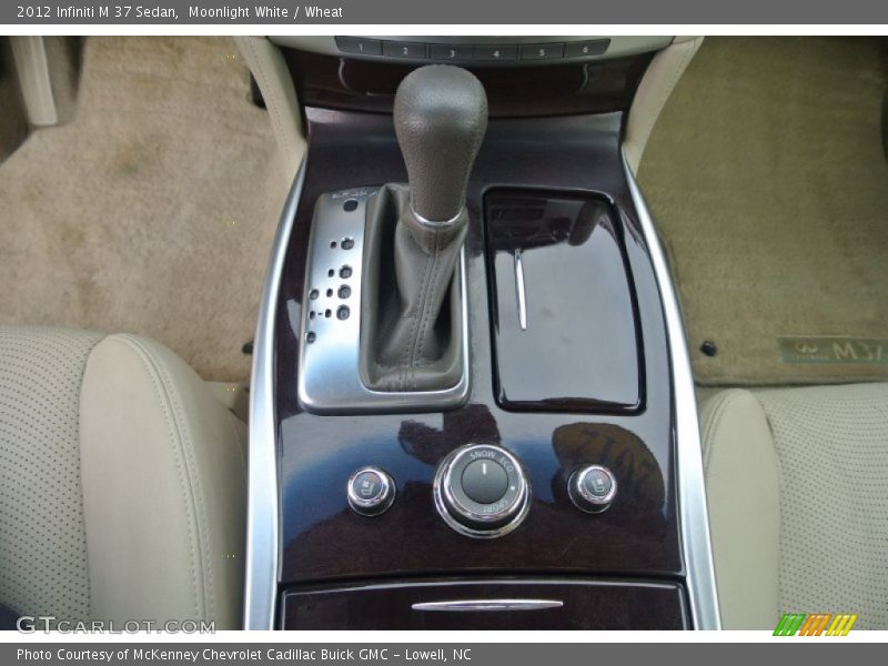 Moonlight White / Wheat 2012 Infiniti M 37 Sedan