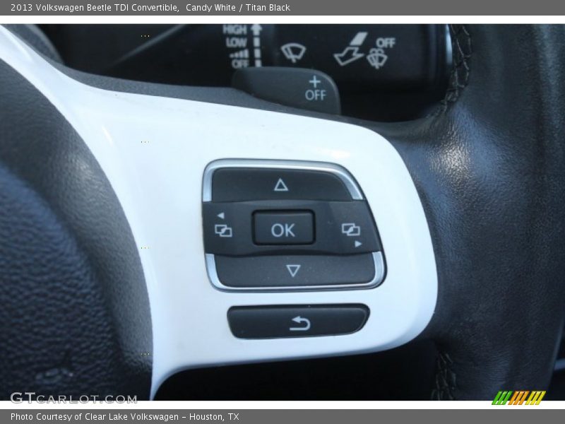 Candy White / Titan Black 2013 Volkswagen Beetle TDI Convertible
