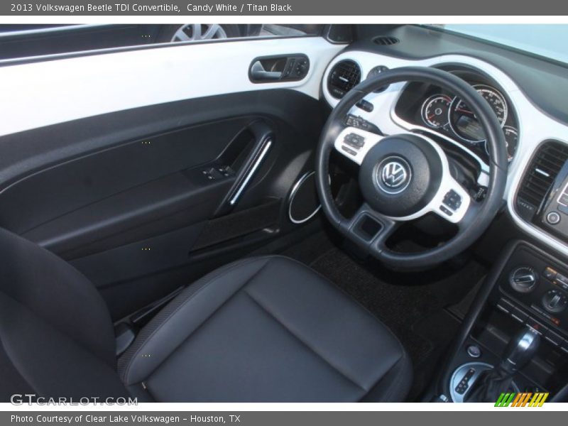 Candy White / Titan Black 2013 Volkswagen Beetle TDI Convertible