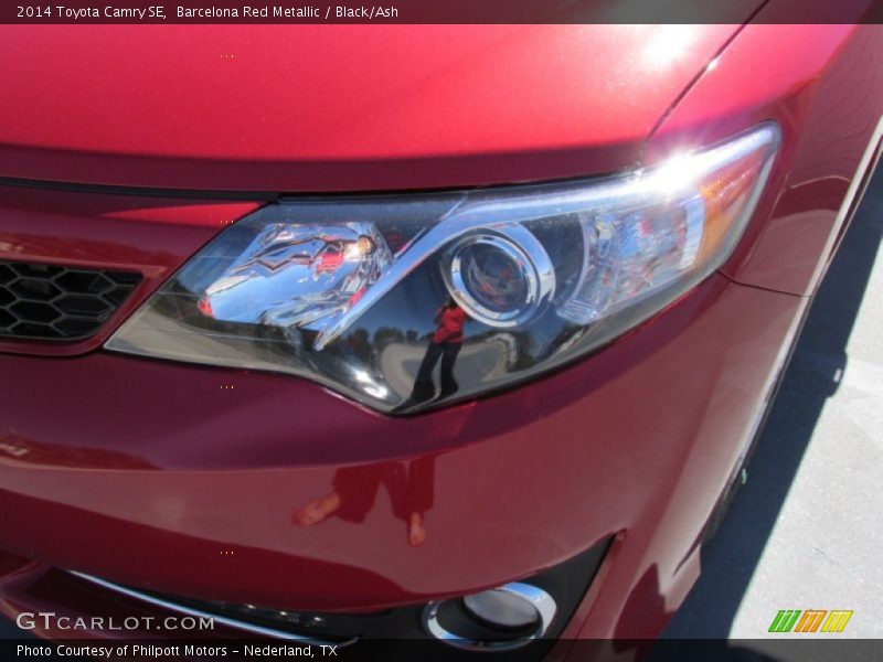 Barcelona Red Metallic / Black/Ash 2014 Toyota Camry SE