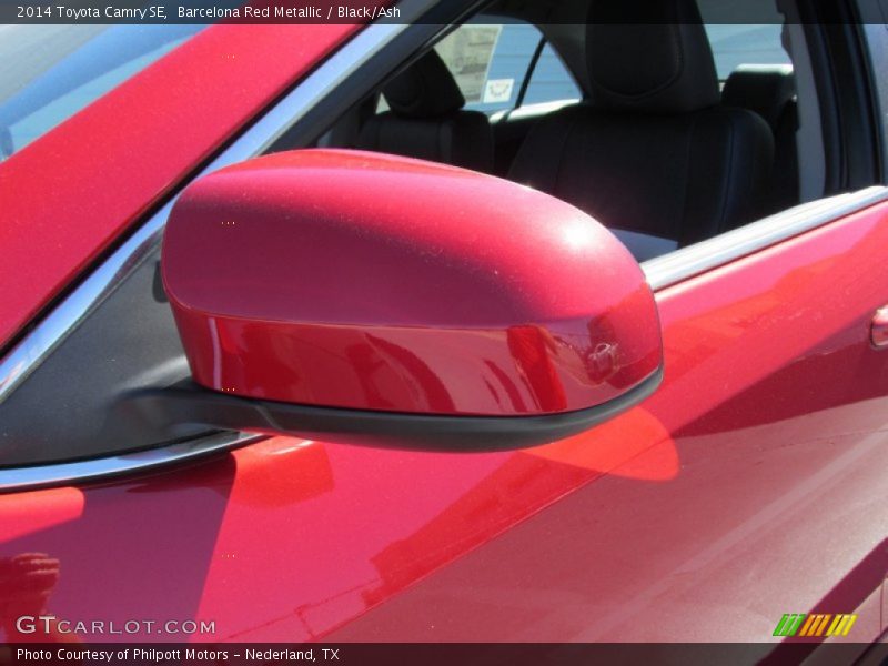 Barcelona Red Metallic / Black/Ash 2014 Toyota Camry SE