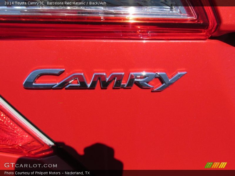 Barcelona Red Metallic / Black/Ash 2014 Toyota Camry SE