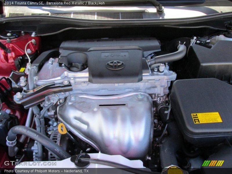 Barcelona Red Metallic / Black/Ash 2014 Toyota Camry SE
