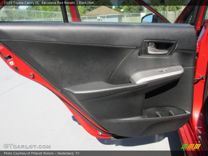 Barcelona Red Metallic / Black/Ash 2014 Toyota Camry SE
