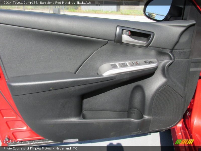 Barcelona Red Metallic / Black/Ash 2014 Toyota Camry SE