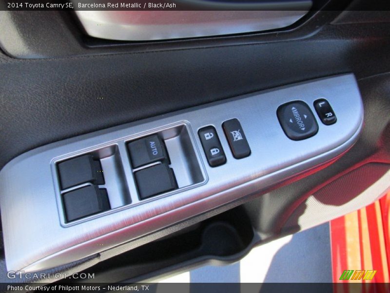 Barcelona Red Metallic / Black/Ash 2014 Toyota Camry SE