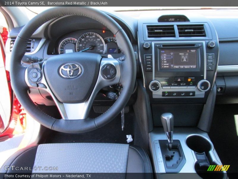 Barcelona Red Metallic / Black/Ash 2014 Toyota Camry SE