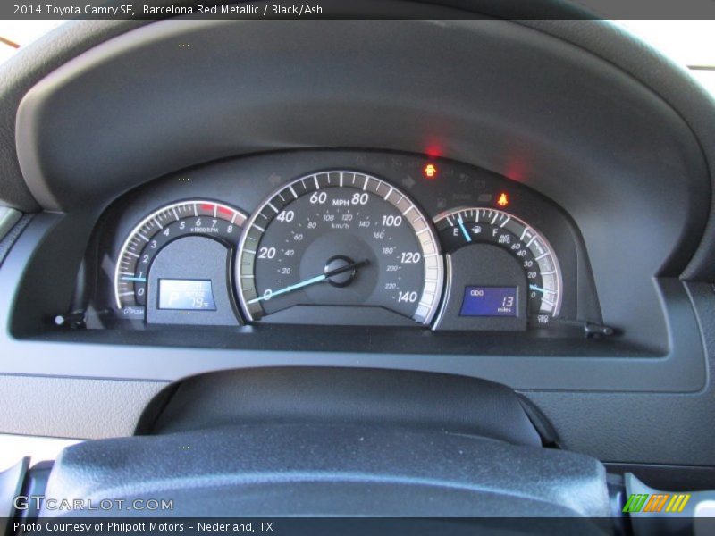 Barcelona Red Metallic / Black/Ash 2014 Toyota Camry SE