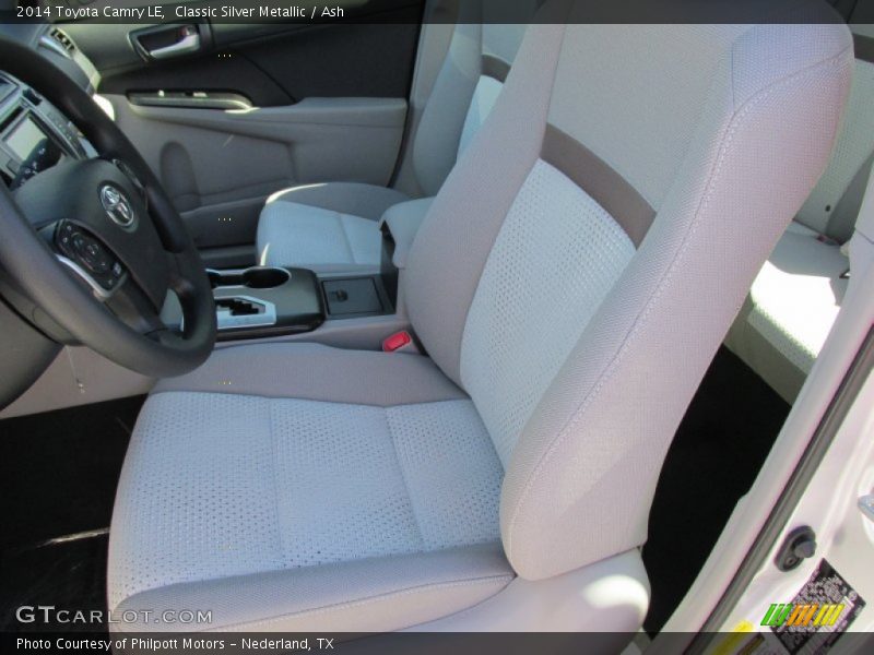 Classic Silver Metallic / Ash 2014 Toyota Camry LE
