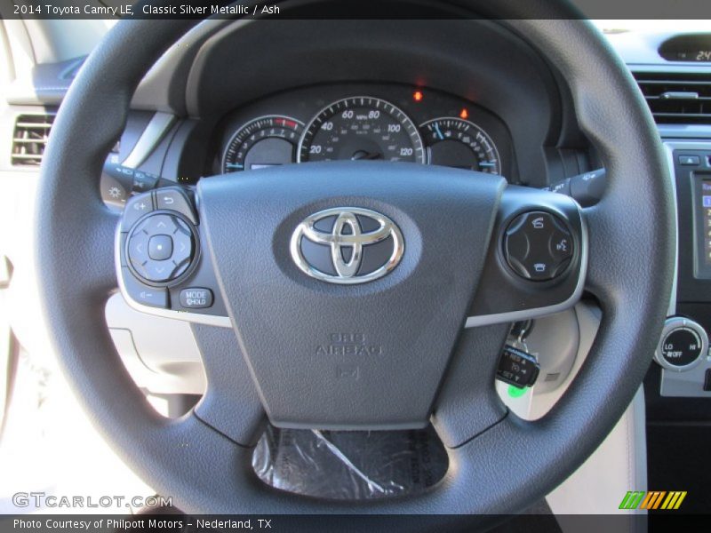 Classic Silver Metallic / Ash 2014 Toyota Camry LE