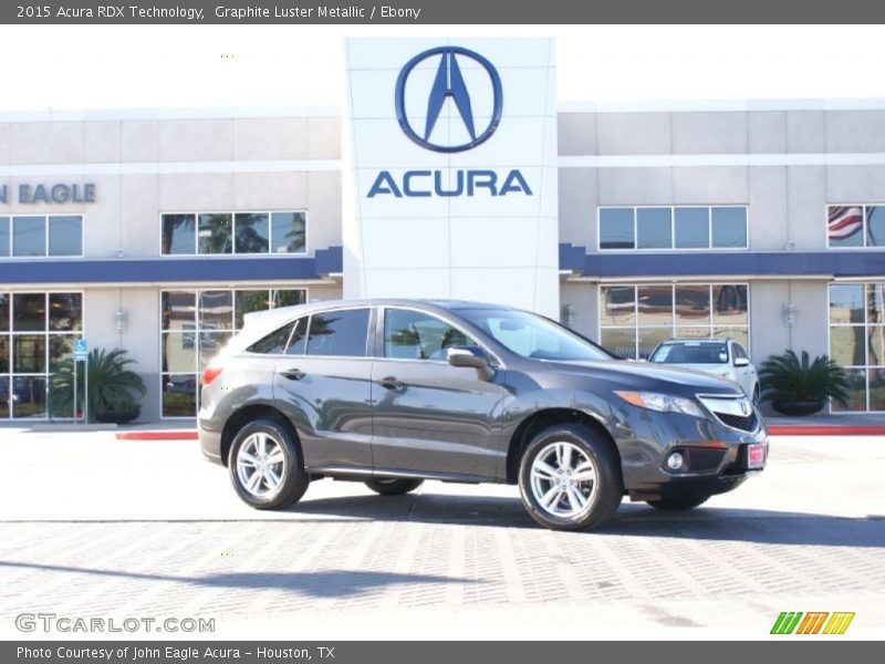 Graphite Luster Metallic / Ebony 2015 Acura RDX Technology
