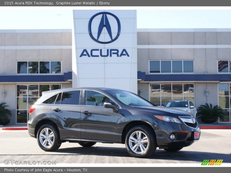 Graphite Luster Metallic / Ebony 2015 Acura RDX Technology