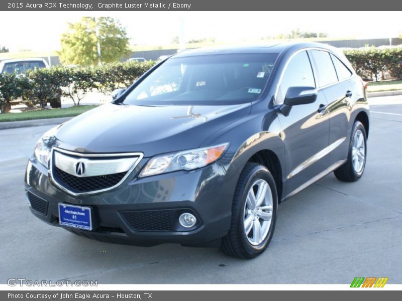 Graphite Luster Metallic / Ebony 2015 Acura RDX Technology