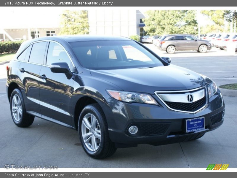 Graphite Luster Metallic / Ebony 2015 Acura RDX Technology
