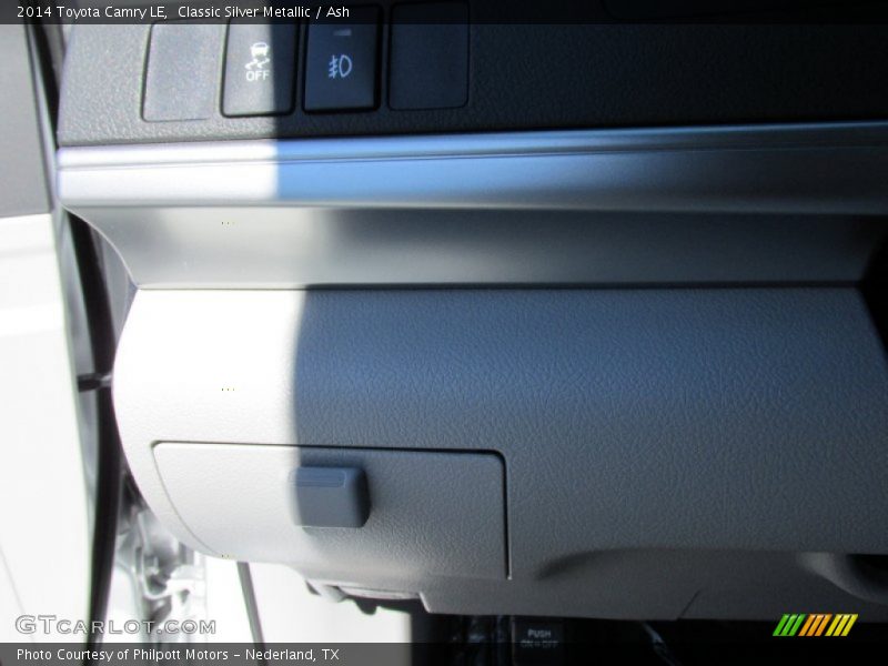 Classic Silver Metallic / Ash 2014 Toyota Camry LE