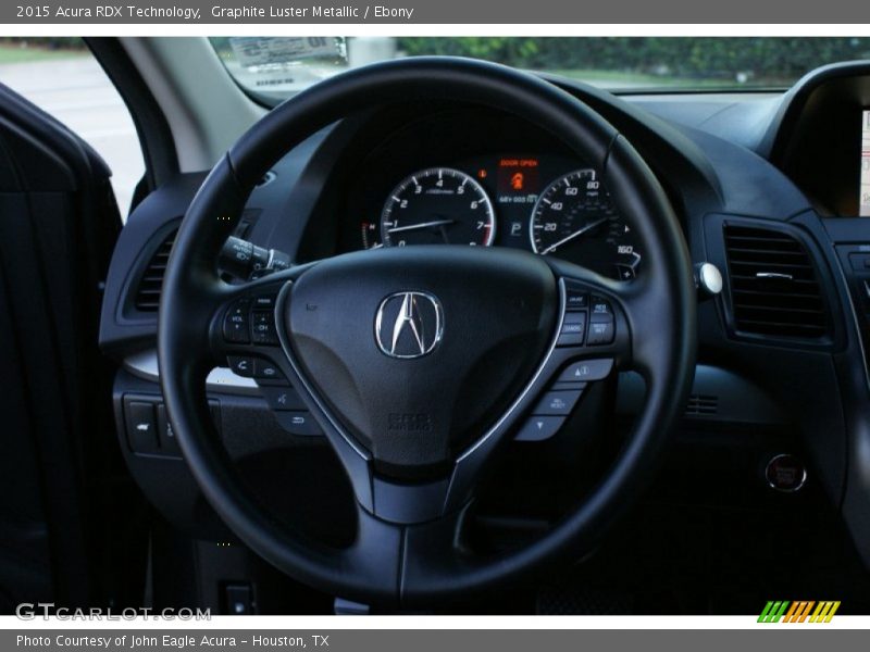 Graphite Luster Metallic / Ebony 2015 Acura RDX Technology