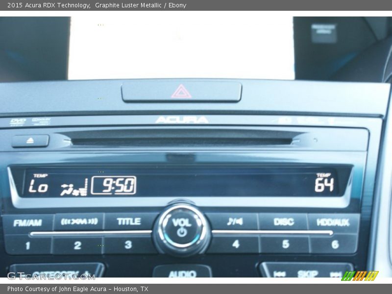 Graphite Luster Metallic / Ebony 2015 Acura RDX Technology