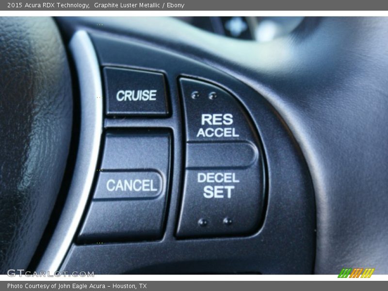 Graphite Luster Metallic / Ebony 2015 Acura RDX Technology