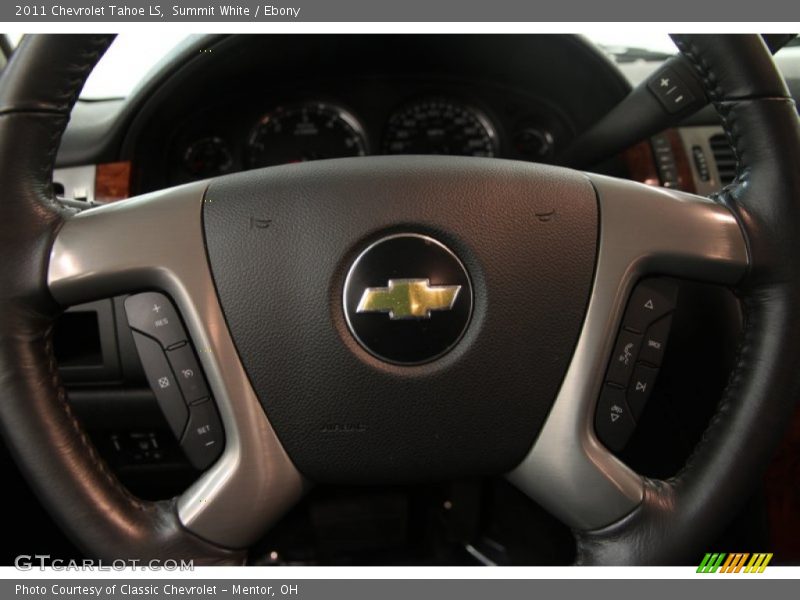 Summit White / Ebony 2011 Chevrolet Tahoe LS