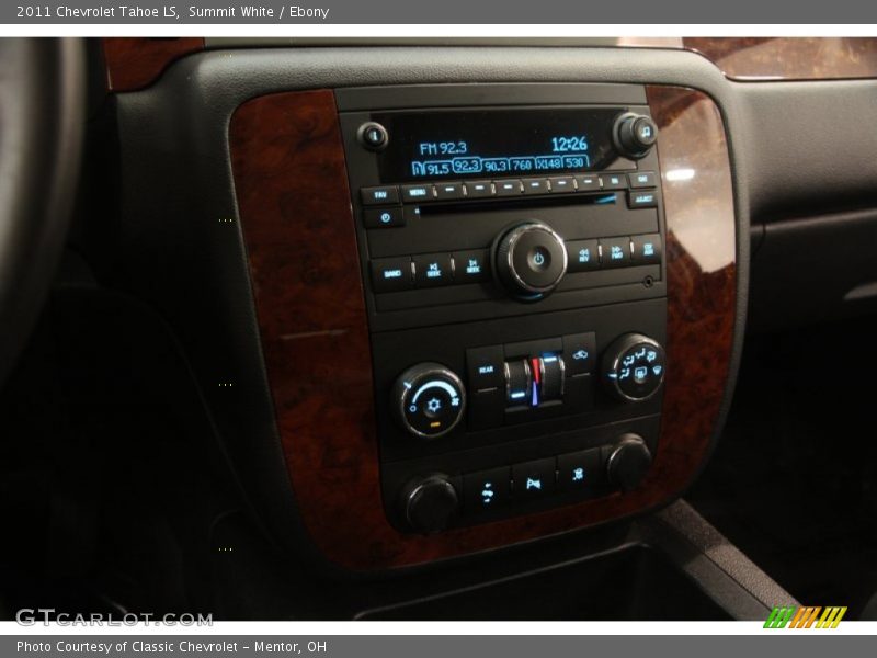 Summit White / Ebony 2011 Chevrolet Tahoe LS