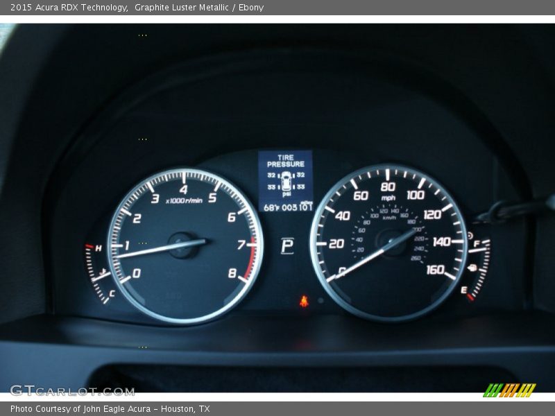 Graphite Luster Metallic / Ebony 2015 Acura RDX Technology