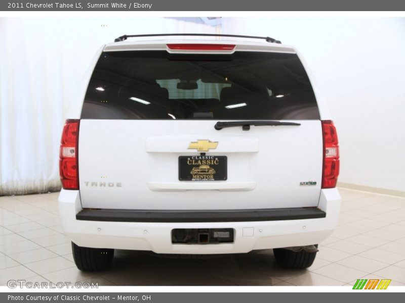 Summit White / Ebony 2011 Chevrolet Tahoe LS
