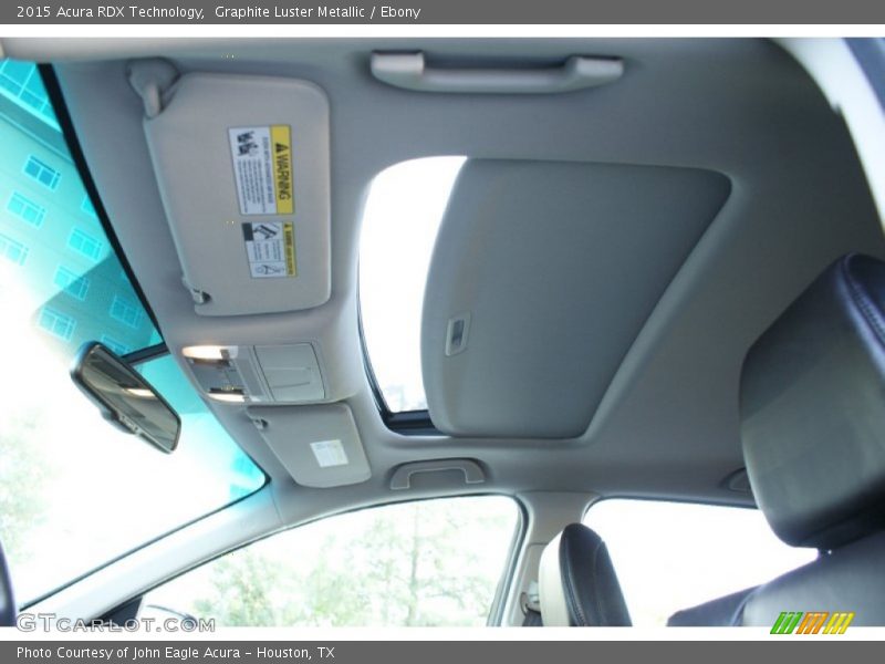 Graphite Luster Metallic / Ebony 2015 Acura RDX Technology