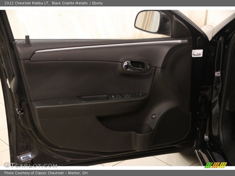 Black Granite Metallic / Ebony 2012 Chevrolet Malibu LT