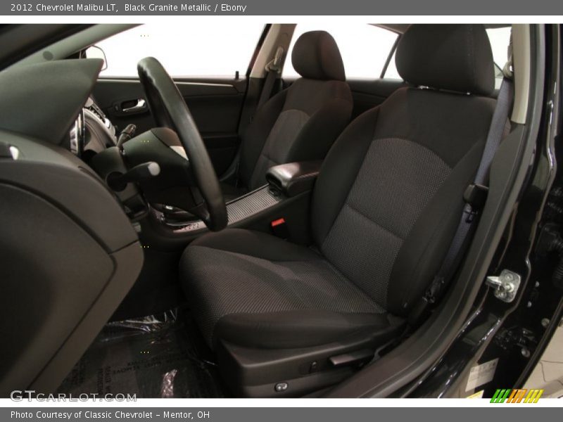 Black Granite Metallic / Ebony 2012 Chevrolet Malibu LT
