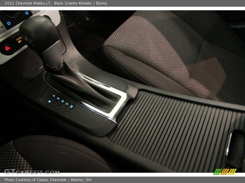 Black Granite Metallic / Ebony 2012 Chevrolet Malibu LT