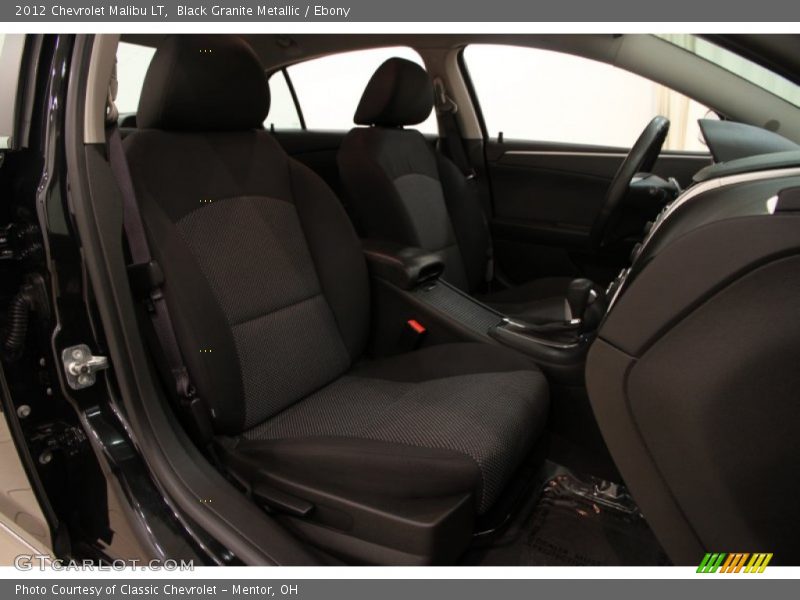 Black Granite Metallic / Ebony 2012 Chevrolet Malibu LT