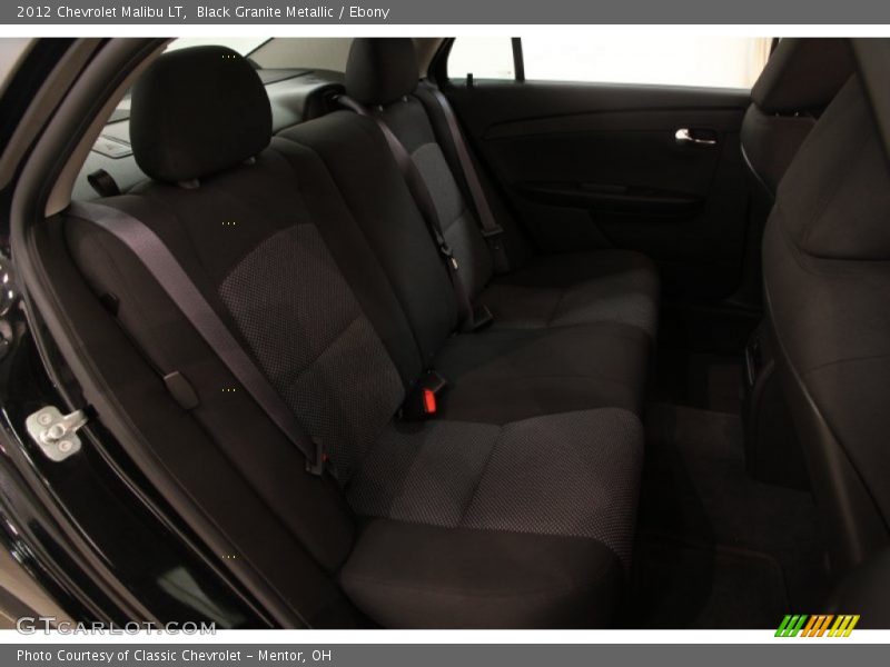 Black Granite Metallic / Ebony 2012 Chevrolet Malibu LT