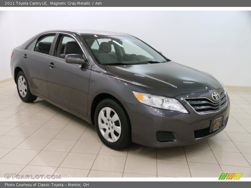 Magnetic Gray Metallic / Ash 2011 Toyota Camry LE
