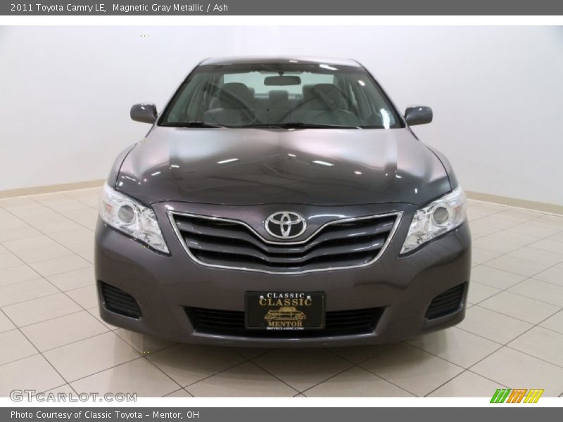 Magnetic Gray Metallic / Ash 2011 Toyota Camry LE