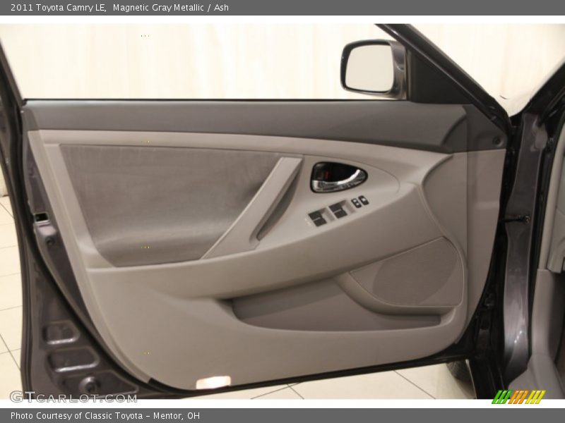 Magnetic Gray Metallic / Ash 2011 Toyota Camry LE