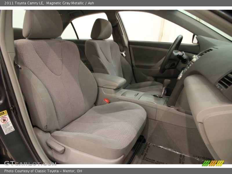 Magnetic Gray Metallic / Ash 2011 Toyota Camry LE