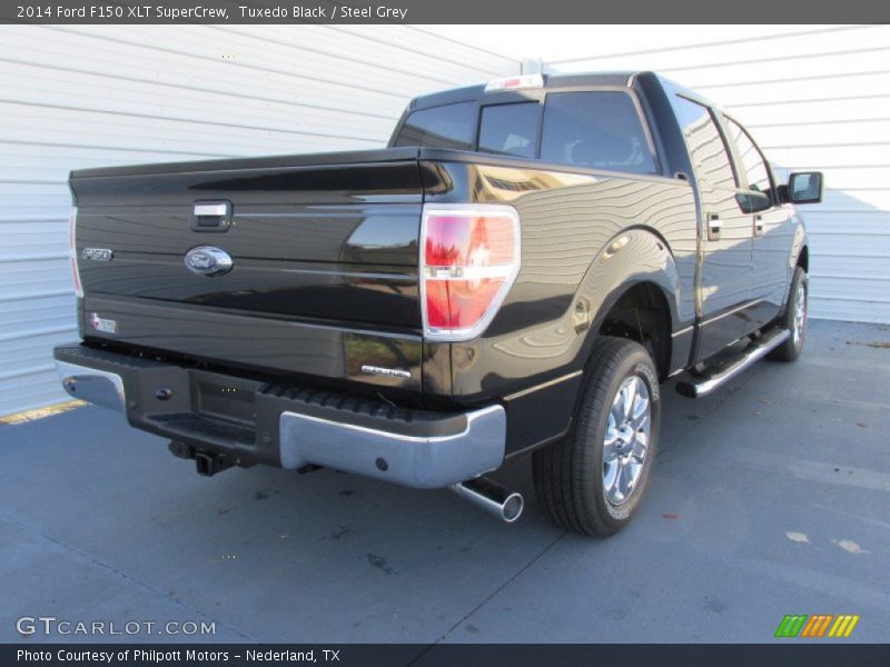 Tuxedo Black / Steel Grey 2014 Ford F150 XLT SuperCrew