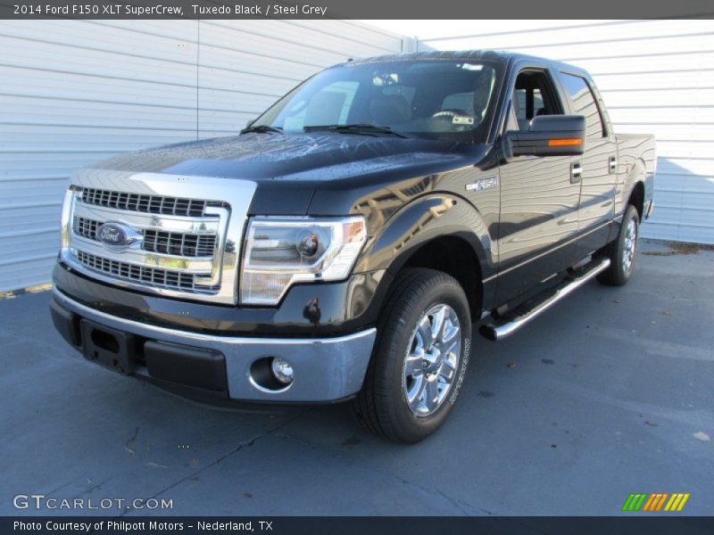 Tuxedo Black / Steel Grey 2014 Ford F150 XLT SuperCrew