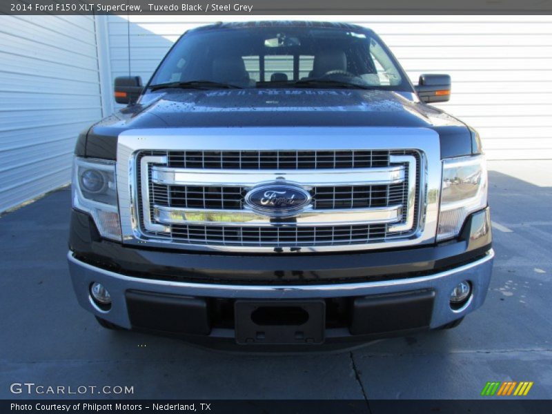 Tuxedo Black / Steel Grey 2014 Ford F150 XLT SuperCrew