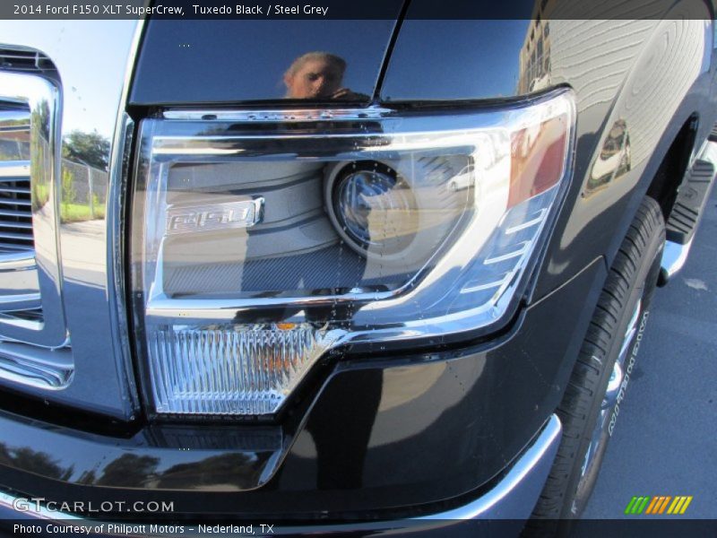 Tuxedo Black / Steel Grey 2014 Ford F150 XLT SuperCrew