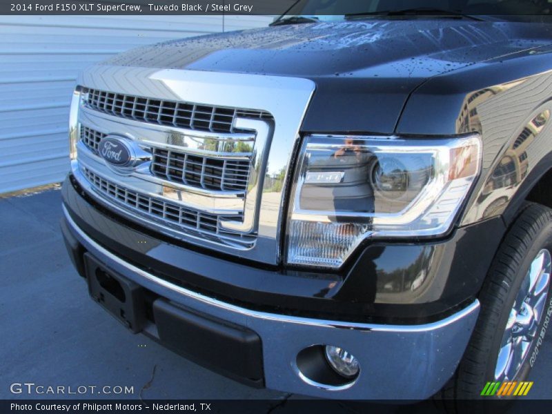 Tuxedo Black / Steel Grey 2014 Ford F150 XLT SuperCrew