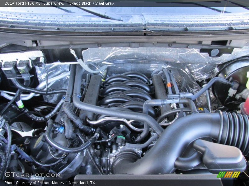 Tuxedo Black / Steel Grey 2014 Ford F150 XLT SuperCrew