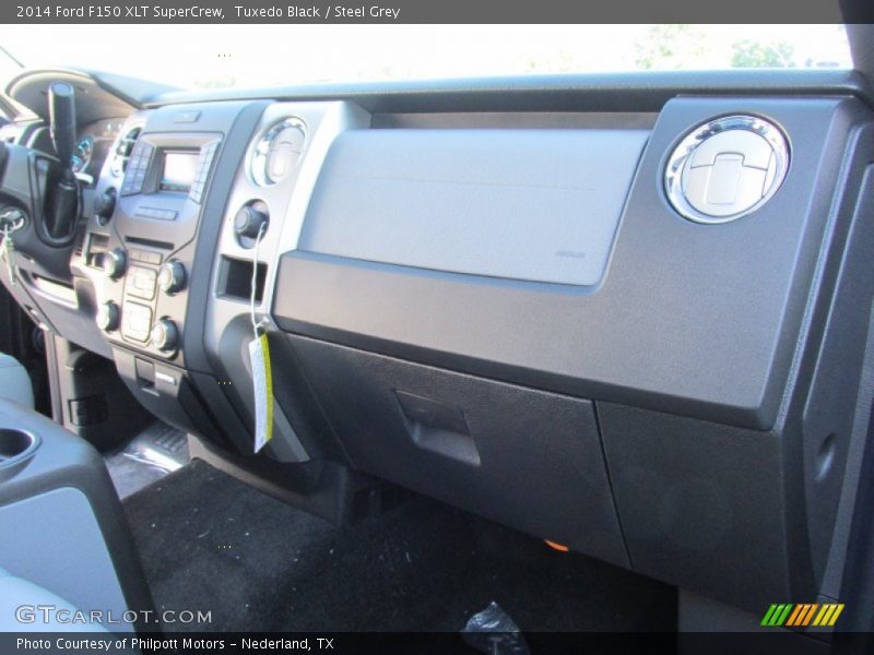 Tuxedo Black / Steel Grey 2014 Ford F150 XLT SuperCrew