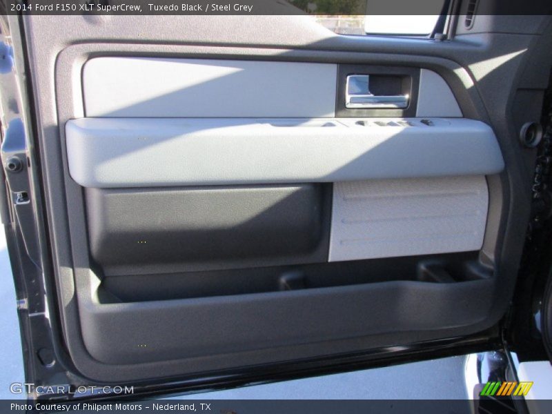 Tuxedo Black / Steel Grey 2014 Ford F150 XLT SuperCrew