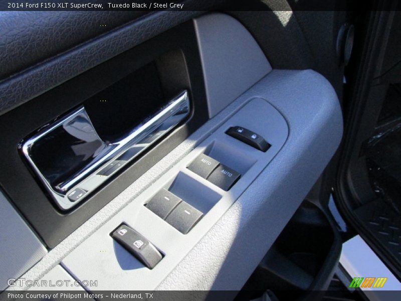 Tuxedo Black / Steel Grey 2014 Ford F150 XLT SuperCrew