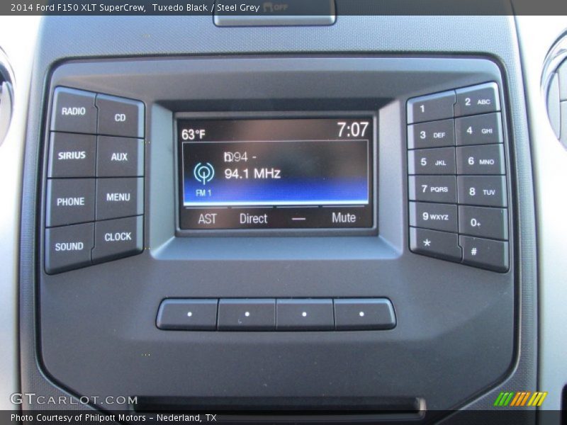 Tuxedo Black / Steel Grey 2014 Ford F150 XLT SuperCrew