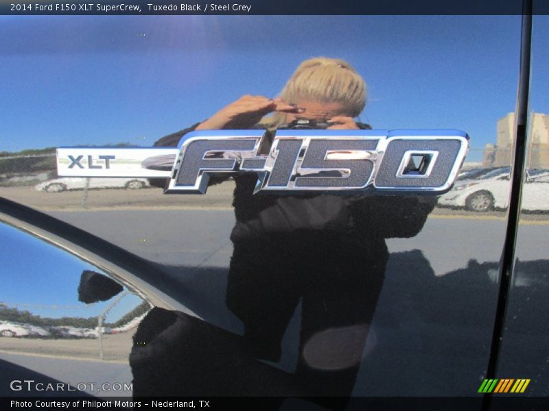 Tuxedo Black / Steel Grey 2014 Ford F150 XLT SuperCrew