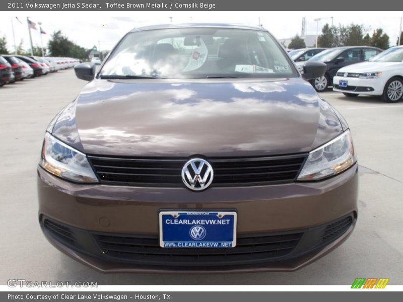 Toffee Brown Metallic / Cornsilk Beige 2011 Volkswagen Jetta S Sedan