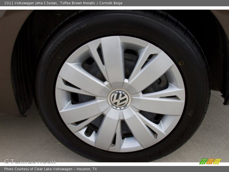 Toffee Brown Metallic / Cornsilk Beige 2011 Volkswagen Jetta S Sedan